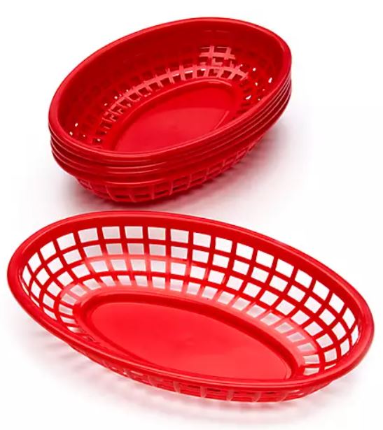 Diner Style Serving Baskets
