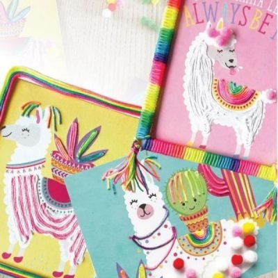 Llama Pompom Craft Kit
