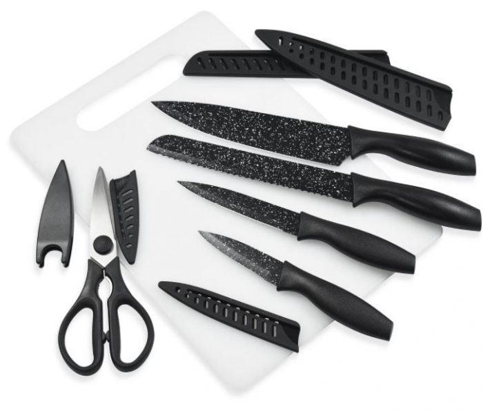 Tools of the Trade Cutlery & Cutting Board Set