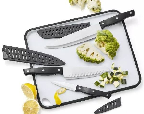 Knife & Cutting Board Set on Sale