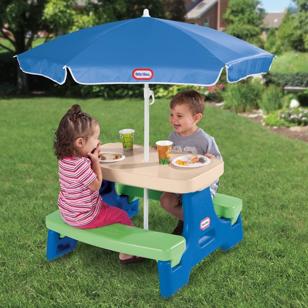 Little Tikes Easy Store Jr. Picnic Table on Sale