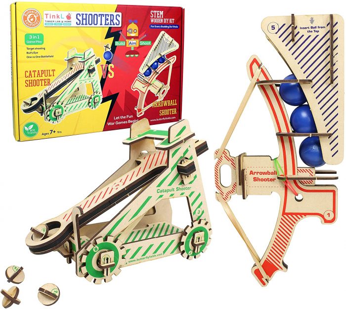 DIY Wooden Catapult STEM Kit on Sale