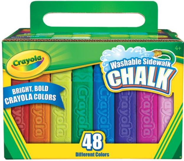 Crayola Sidewalk Chalk on Sale