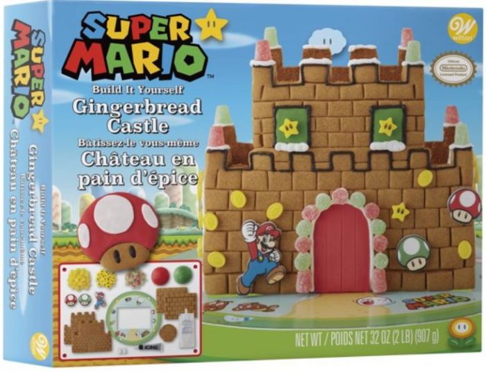 Super Mario Bros. Gingerbread Castle on Sale