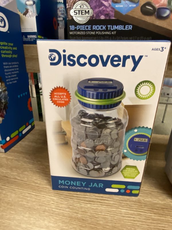 Counting Money Jars on Sale