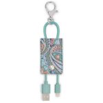 Easily Keep Your Phone Cord Handy with this Vera Bradley Charging Tag on Sale!