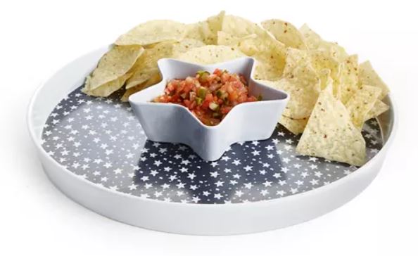 Chips and Dip Serving Dish on Sale