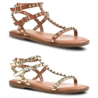 Studded Gladiator Sandals on Sale