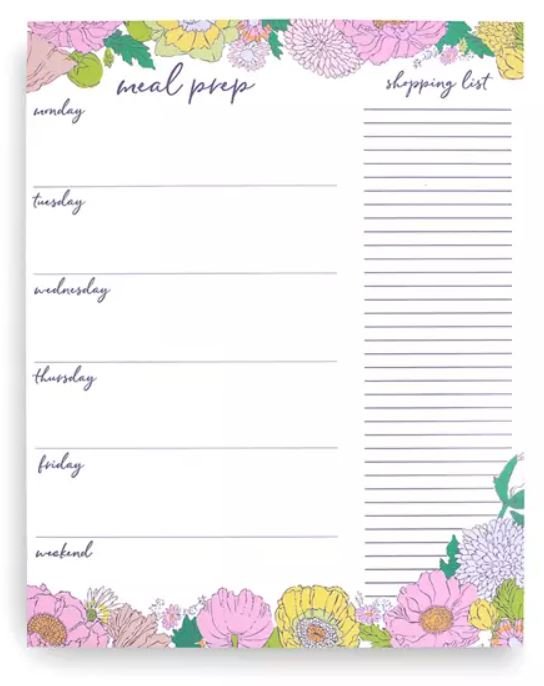 Vera Bradley Meal Planner on Sale