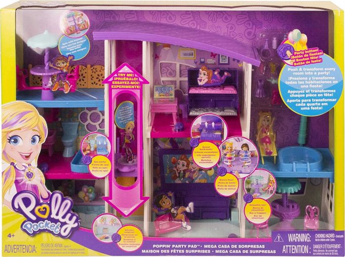 Polly Pocket Poppin' Party Pad on Sale