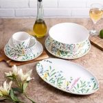 Floral Dishes on Sale for as low as $4! These are SO Pretty!