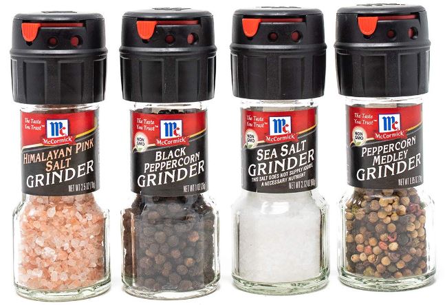 McCormick Salt & Pepper Grinders on Sale