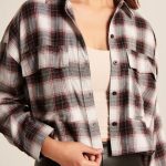 Abercrombie Women's 90s Cropped Flannel Only $11.99 (Was $55)!