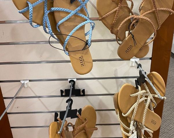Strappy Braided Sandals on Sale