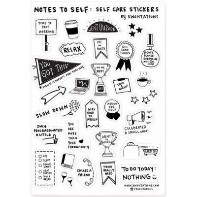Self-Care Stickers on Sale