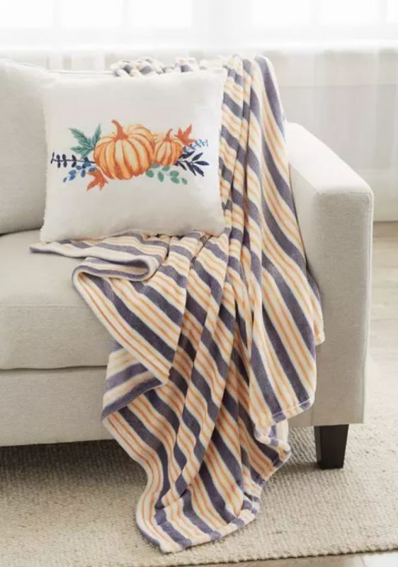 Throw Pillow & Blanket Sets on Sale