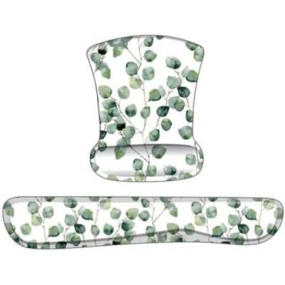 Memory Foam Keyboard and Mouse Wrist Support Set