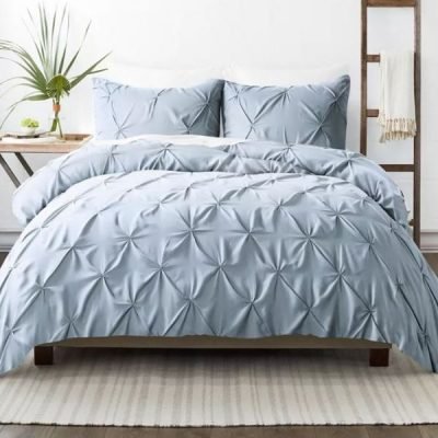 Pinch Pleat Duvet Cover Set on Sale