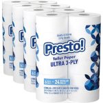 Amazon Brand Presto! Ultra 3-Ply Toilet Paper as low as $0.15 per Regular Roll!