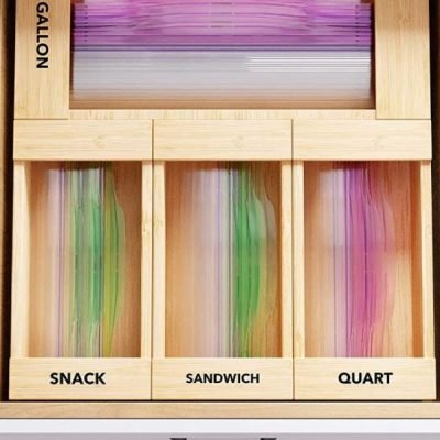 Food Storage Bag Organizer on Sale