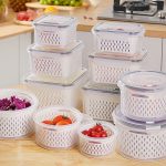 Fruit & Veggie Storage Container Sets on Sale for as low as $11.99!
