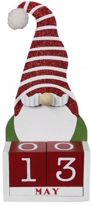 Gnome Santa Countdown Calendar on Sale