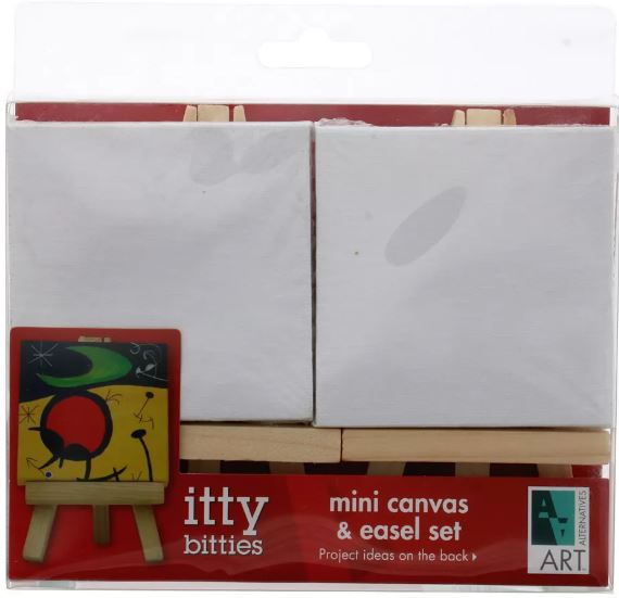 Mini Canvas and Easel Set on Sale