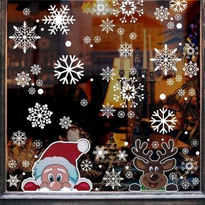 Christmas Window Clings