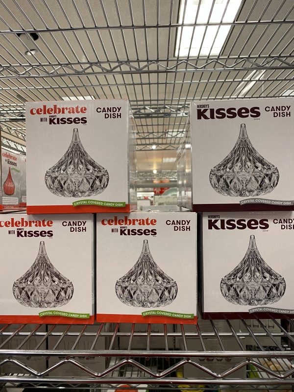 Hershey's Kisses Crystal Candy Dish on Sale