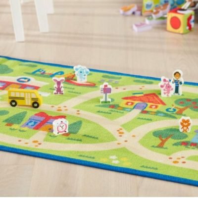 Blue's Clues & You Blue's Neighborhood Activity Rug