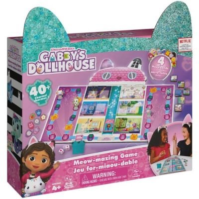 Gabby's Dollhouse Meow-mazing Board Game