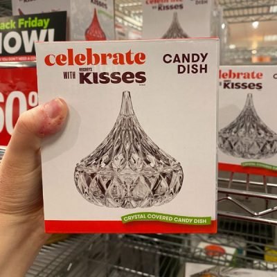 Hershey's Kisses Crystal Candy Dish on Sale