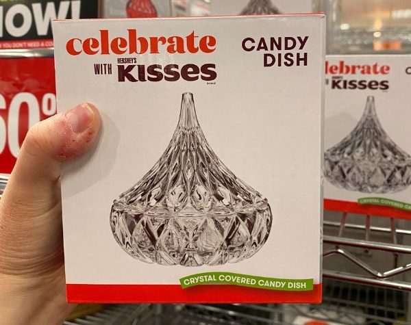 Hershey's Kisses Crystal Candy Dish on Sale