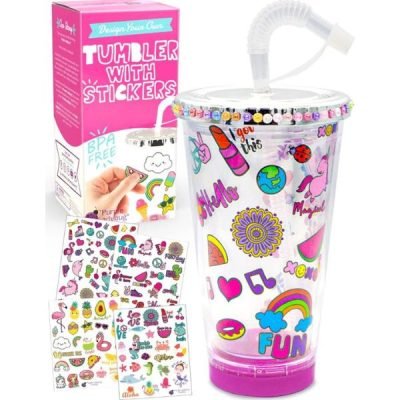 Kids Tumbler with Stickers