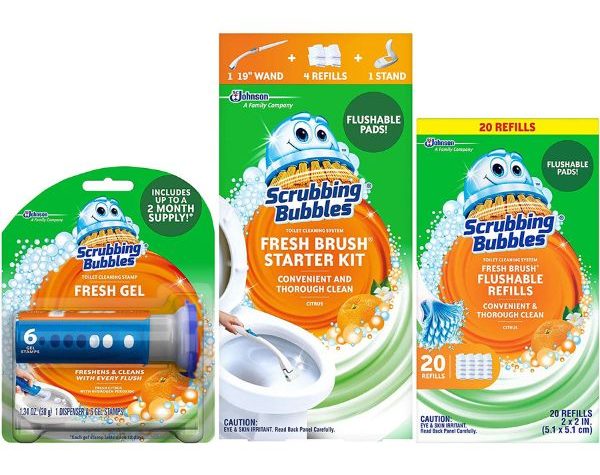 Scrubbing Bubbles Toilet Cleaning Starter Kit on Sale