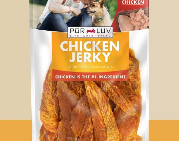 Pur Luv Chicken Jerky Dog Treats on Sale