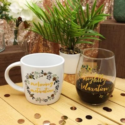Mug & Wine Glass Sets on Sale