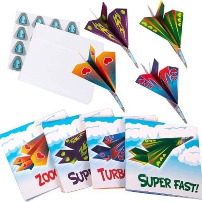 Paper Airplanes Valentines Cards on Sale