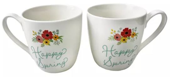 Happy Spring Mugs on Sale