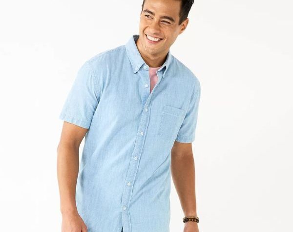 Men's Short Sleeve Button-Down Shirts on Sale