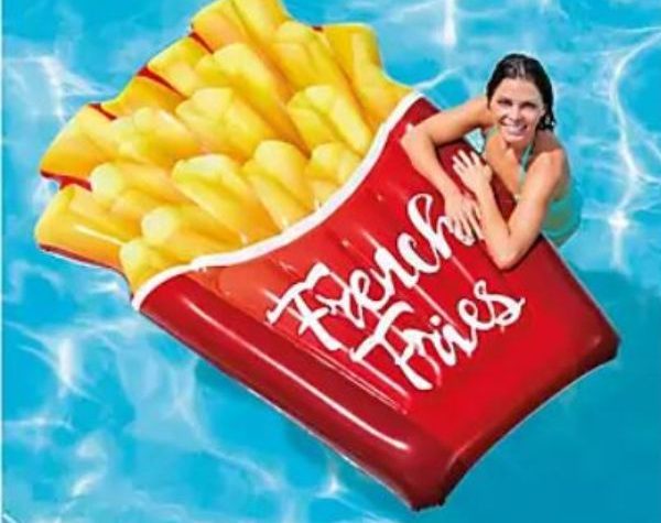 French Fry Pool Float on Sale