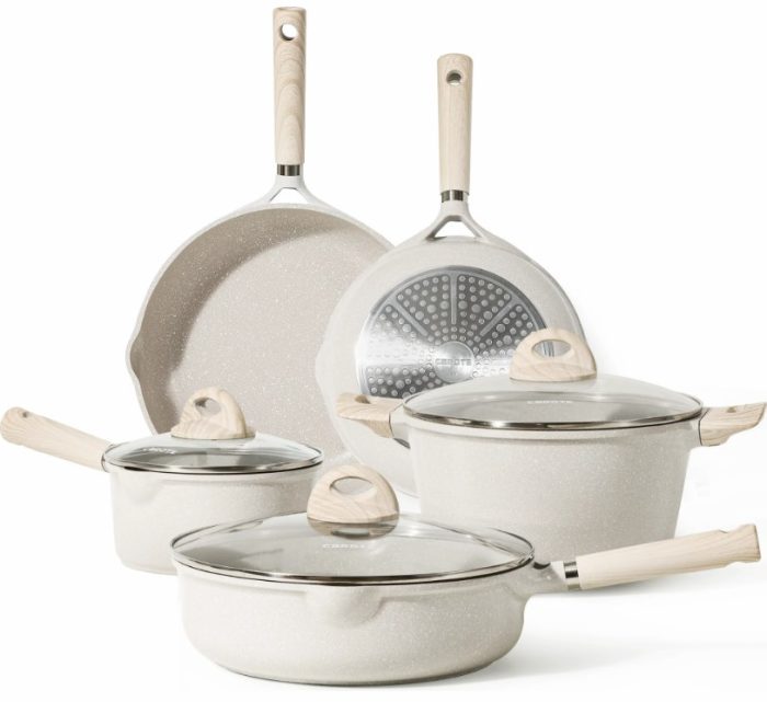 Carote Nonstick Cookware Sets on Sale