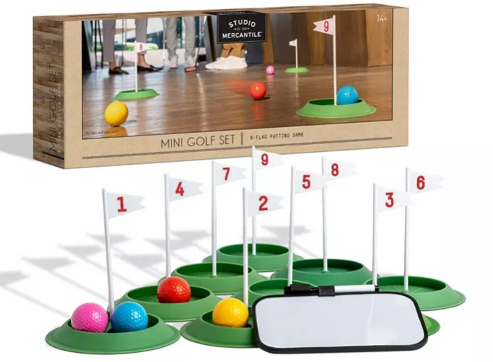 Portable Mini Golf Course Set on Sale