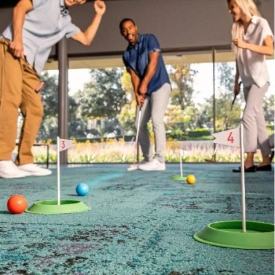 Portable Mini Golf Course Set on Sale