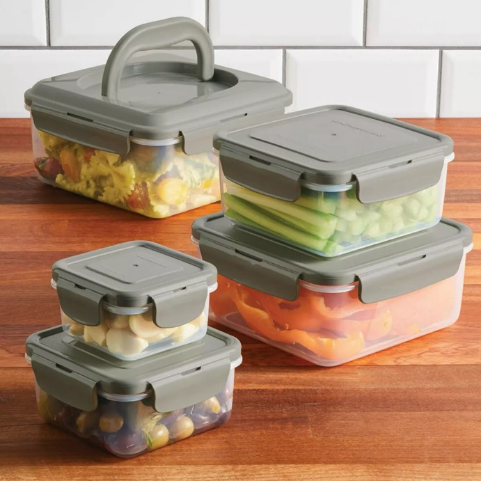 Rachael Ray Stacking Food Storage Container Set on Sale