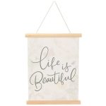 Life Is Beautiful Wall Tapestry on Sale for $5 (Was $20)!