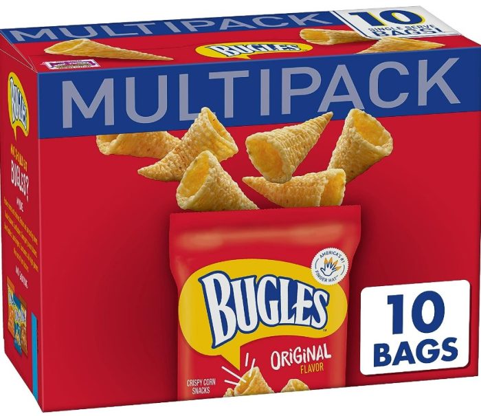 Bugles Snack Pack on Sale
