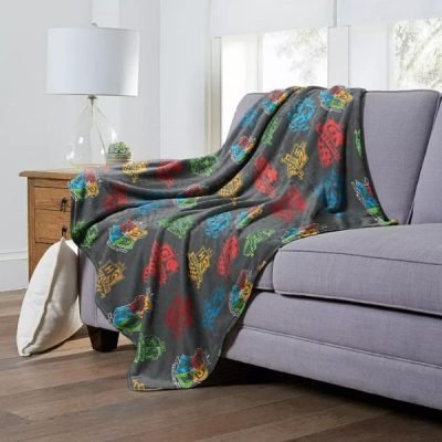 Harry Potter Houses of Wizards Throw Blanket on Sale