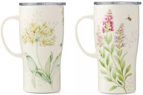 Floral Travel Mugs on Sale