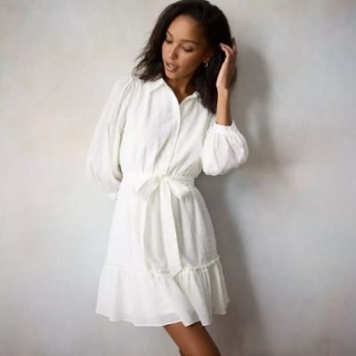 Women's LC Lauren Conrad Mini Shirt Dress on Sale
